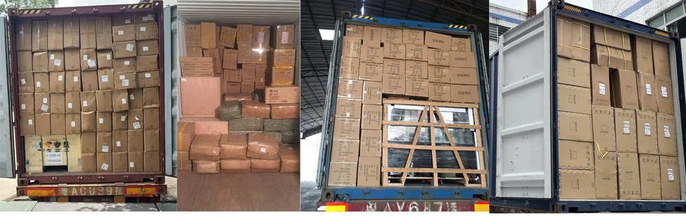Export shipping containers are loaded as extreme full as every logistics company loads them. There is no unused space inside the container, and cargo will inevitably be stacked together and compressed during transportation.