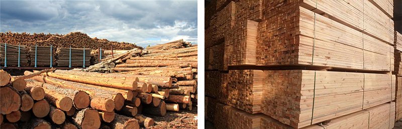 Most of the high quality furnitures are made by wood imported from oversea, and domestics lumbering processed into finished furniture products.